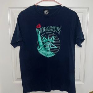 Thrasher T-shirt Satan liberty